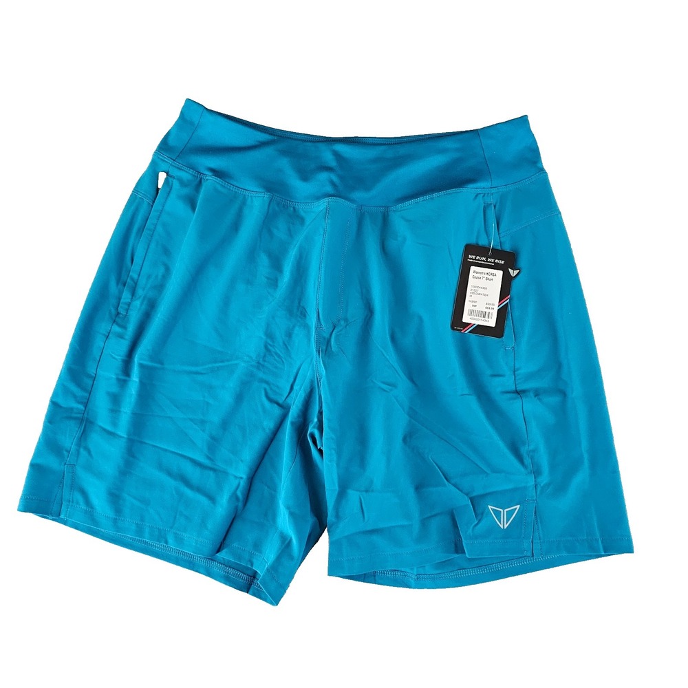 KORSA Women's Cruise 7" Shorts Medium Walking Activewear Blue NWT